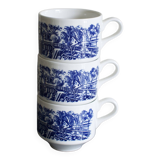 Vintage english stackable cups