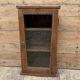 Vitrine murale en teck birman