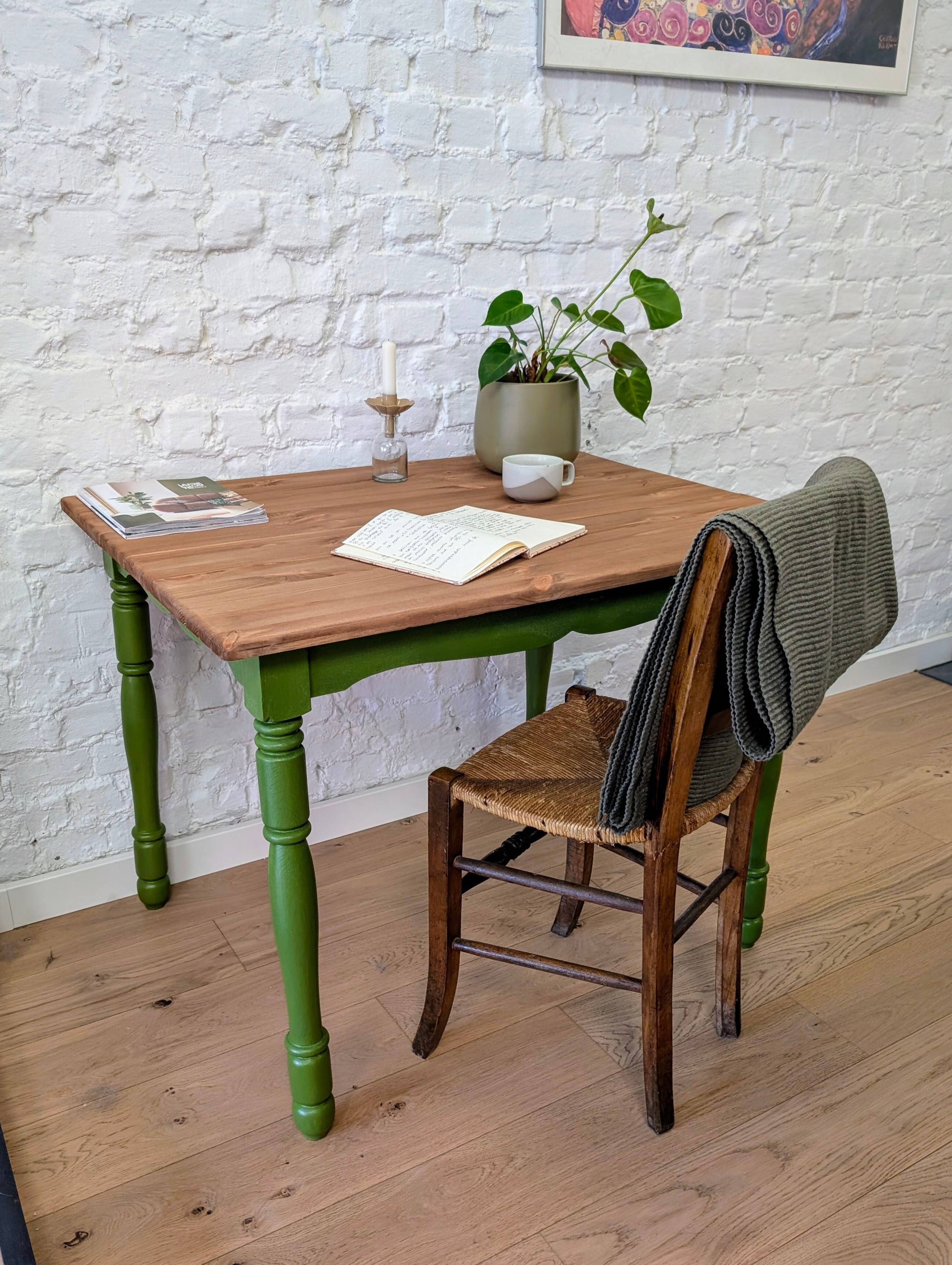 Desk, farmhouse table