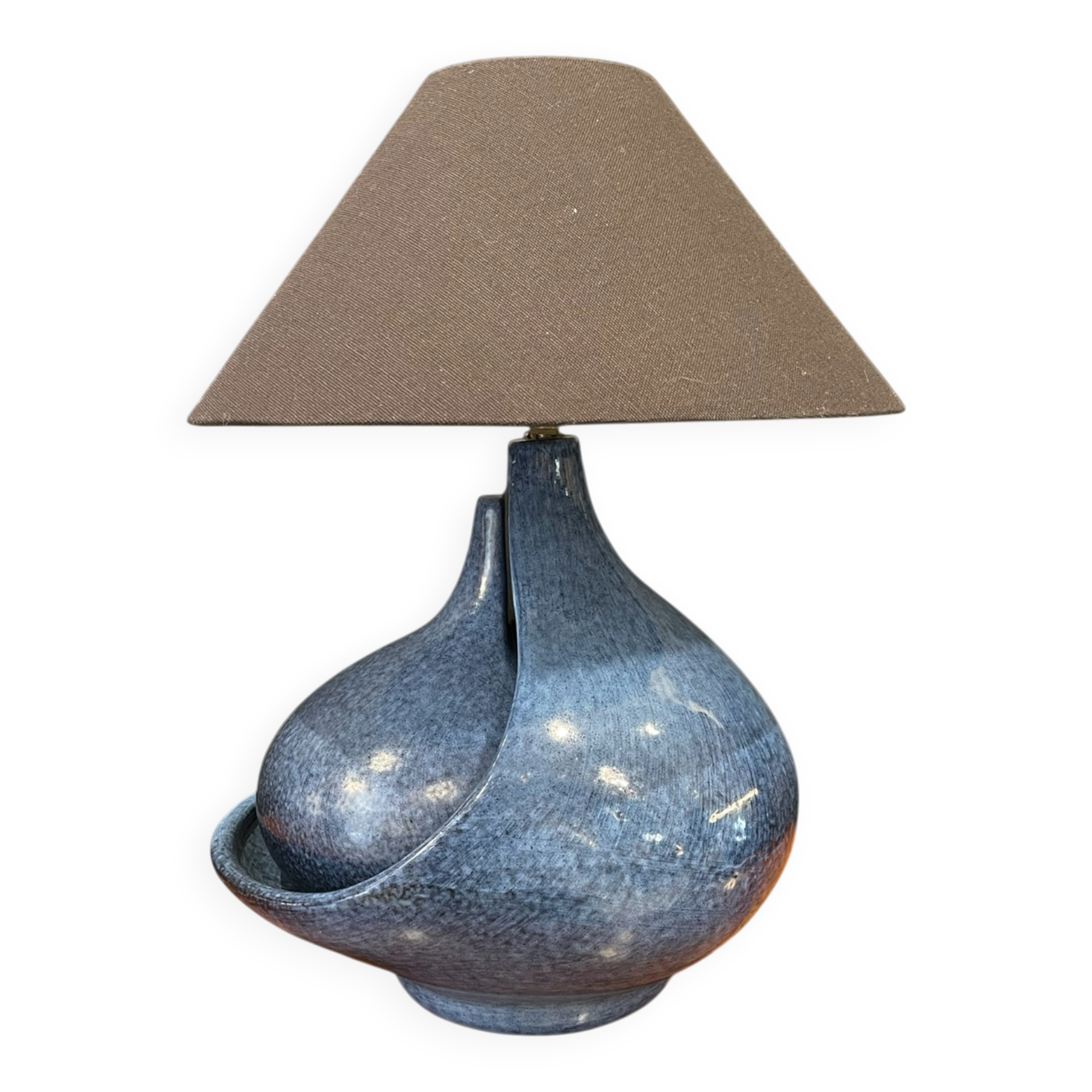 Ceramic lamp by Fred and Andrée Stocker 1960