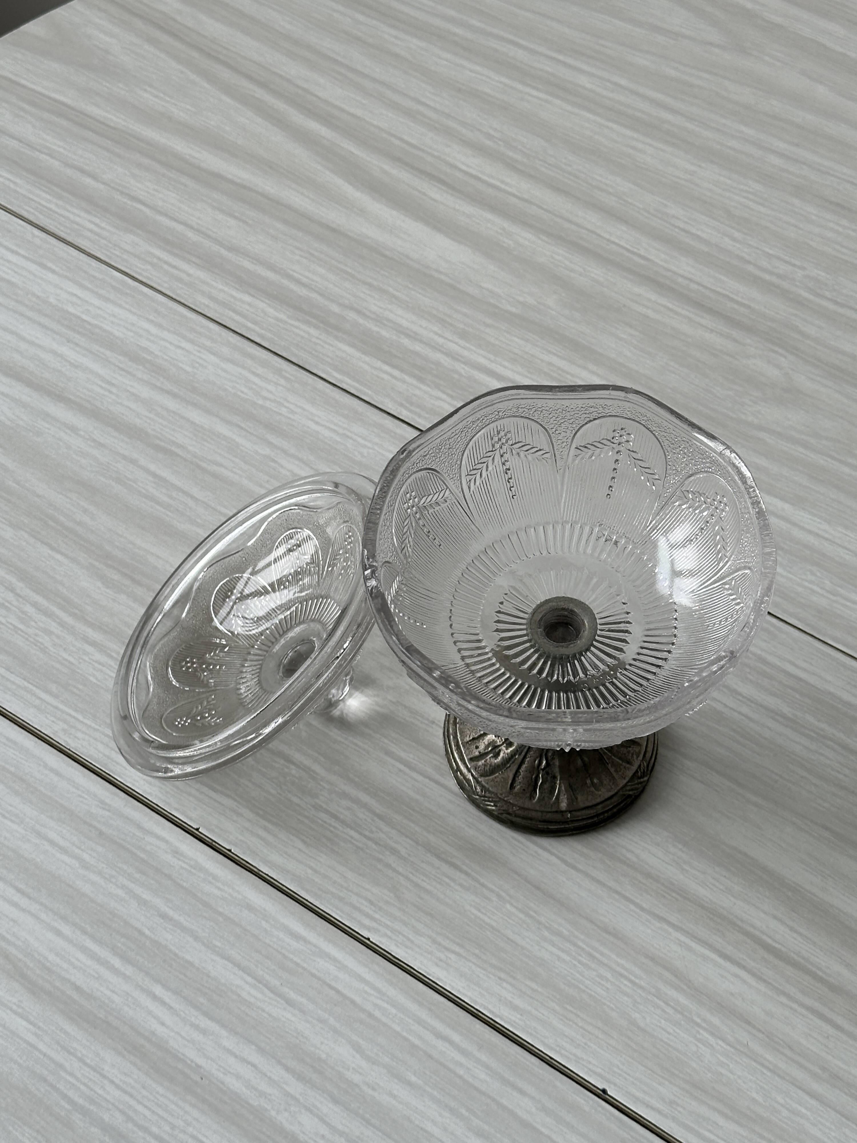 Sugar bowl - candy bowl on foot