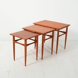 Scandinavian nesting tables from the 1950s–60s
