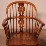 Pair of English Windsor Armchairs