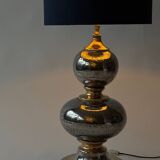 Large glazed ceramic lamp, Italy 1960