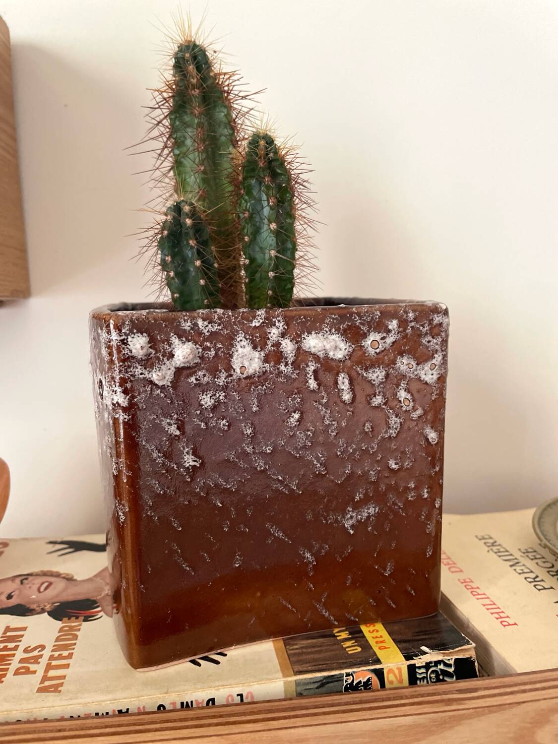 Vintage Fat Lava numbered planter