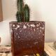 Vintage Fat Lava numbered planter
