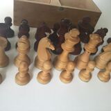 Wooden chess game