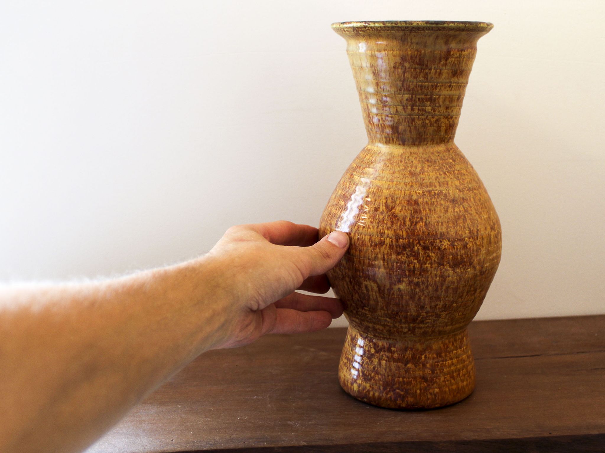 Vase Accolay orange