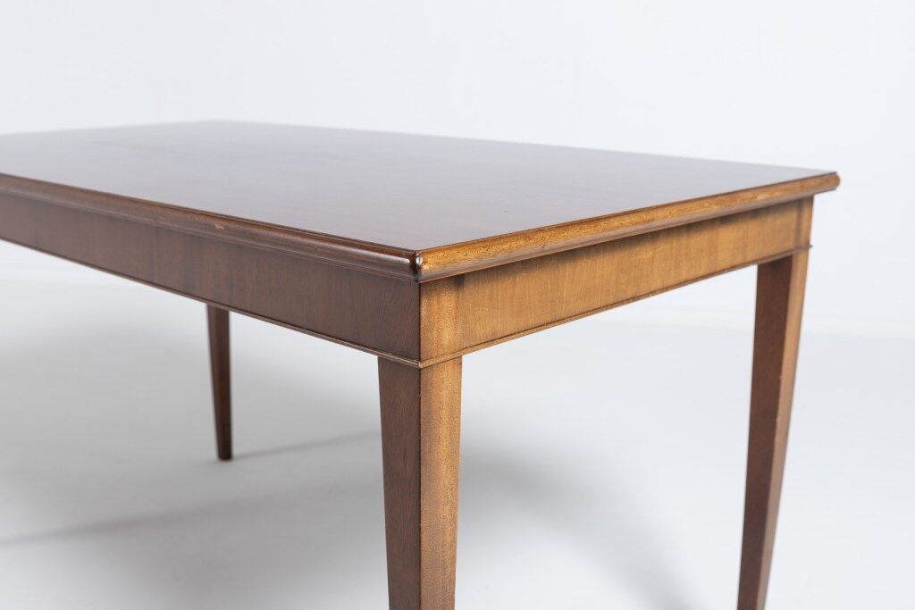 Mahogany coffee table by Frits Henningsen, 1960s Denmark