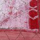 Vintage Boujaad rug 260×165 cm – Moroccan pink Berber rug with faded diamond tribal pattern, GO-1007