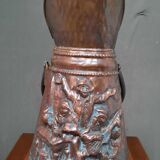 Copper coal bucket