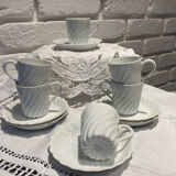 6 cups and teacups Haviland