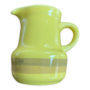 Saint Amand earthenware milk jug