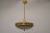 1970s Space Age Metal Pendant by LUDIB Bratislava