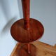 Art Deco lamppost with tablet, wooden