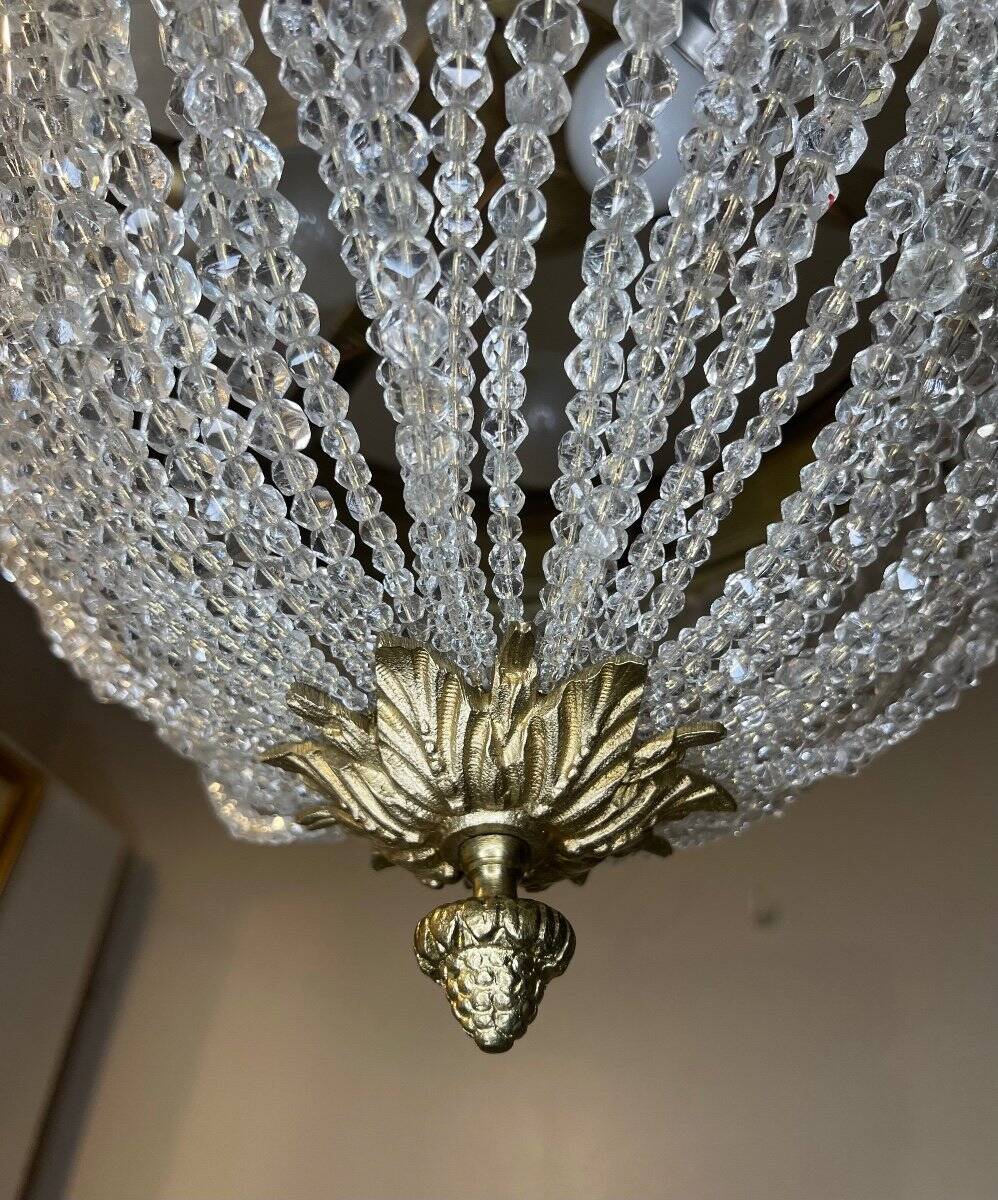 Basket ceiling light