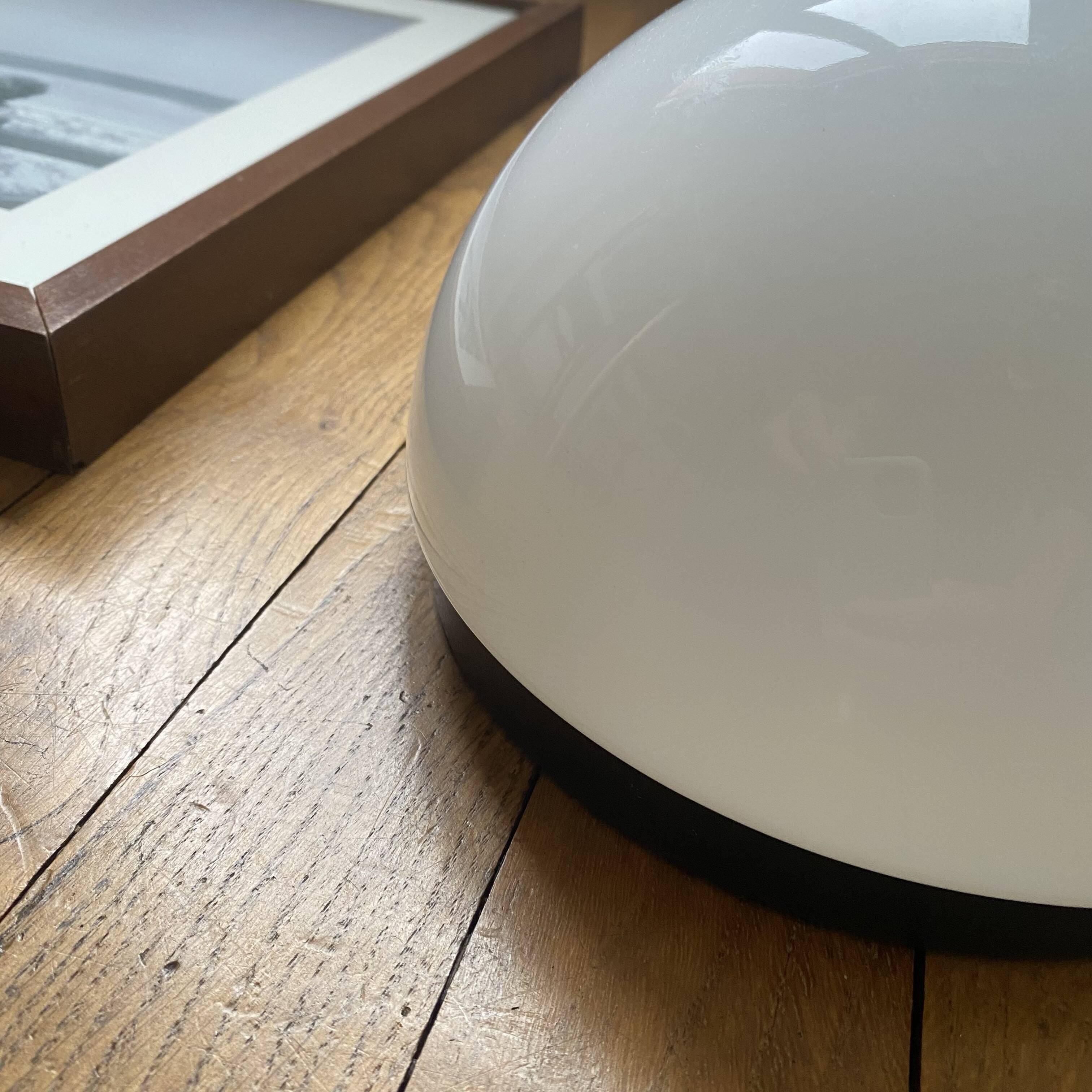 Ceiling light or wall lamp 21 cm white opal glass Bega Limburg