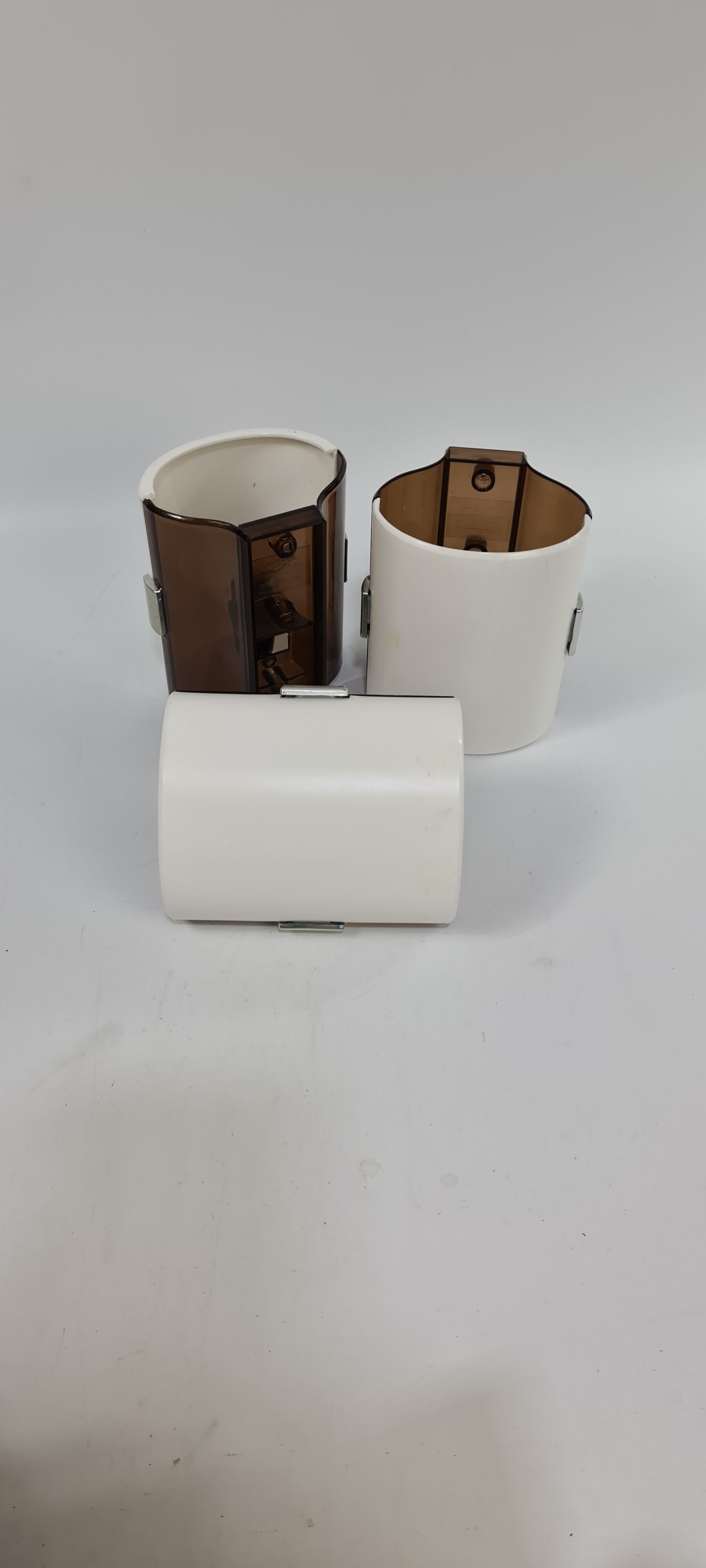 Three polish wall lamps by staczyk 80s