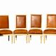 Set of 14 Louis XVI style lacquered chairs