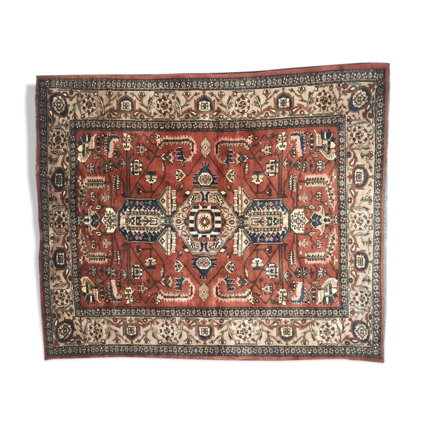 Afghan handmade rug 169x203 cm