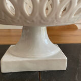 Old white porcelain fruit cup