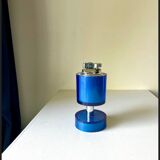 Vintage SAROME Japan Table lighter in Blue Plastic