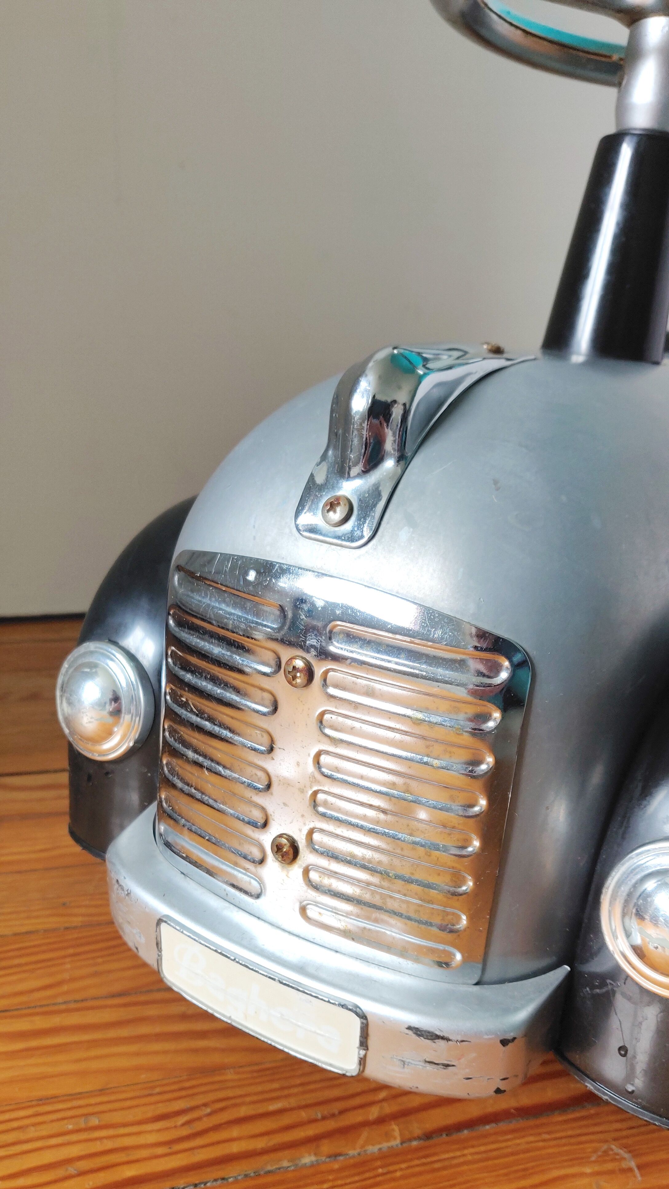 Baghera Carrier Speedster Silver retro