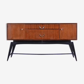 Midcentury Meredew teak and brass sideboard