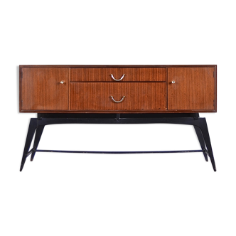 Midcentury Meredew teak and brass sideboard