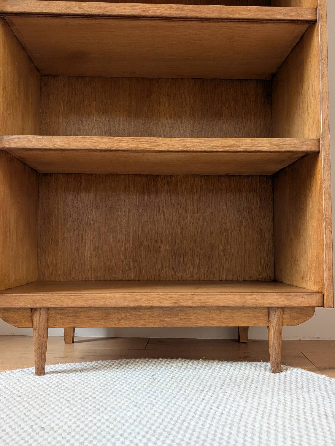 Vintage Danish Scandinavian design bookshelf.