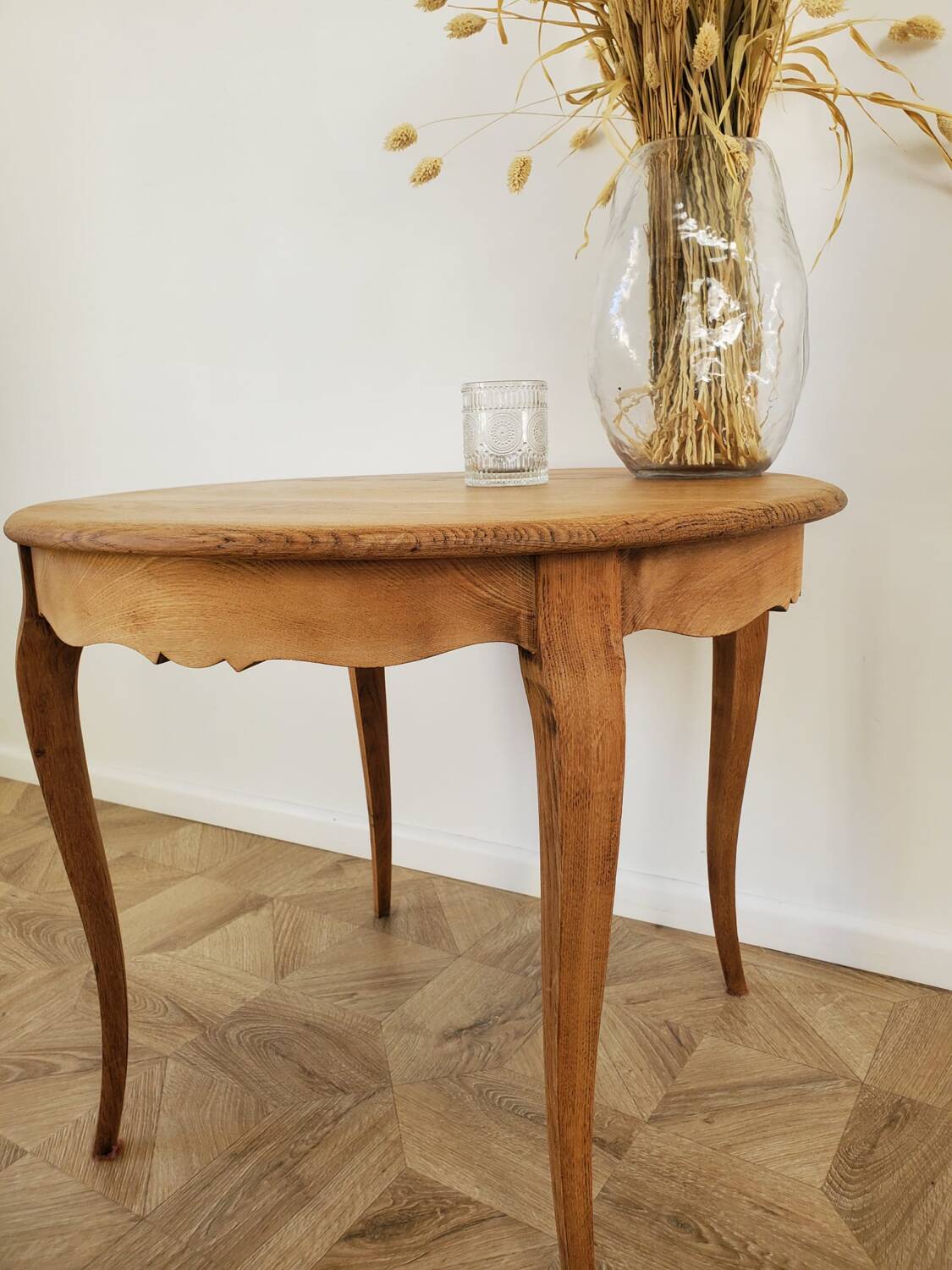 Table en bois ronde