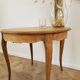 Table en bois ronde