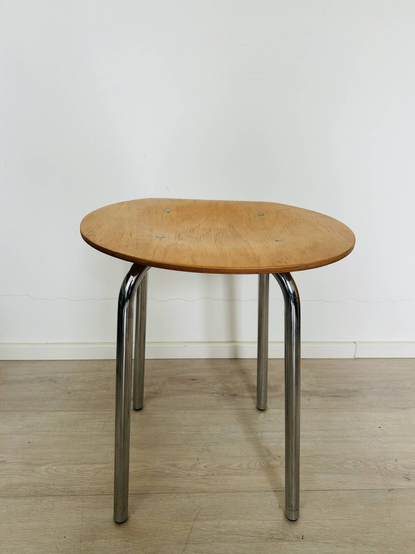 Vintage Wooden Ottoman by Kovona, Czechoslovakia 1970’s