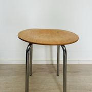 Vintage Wooden Ottoman by Kovona, Czechoslovakia 1970’s