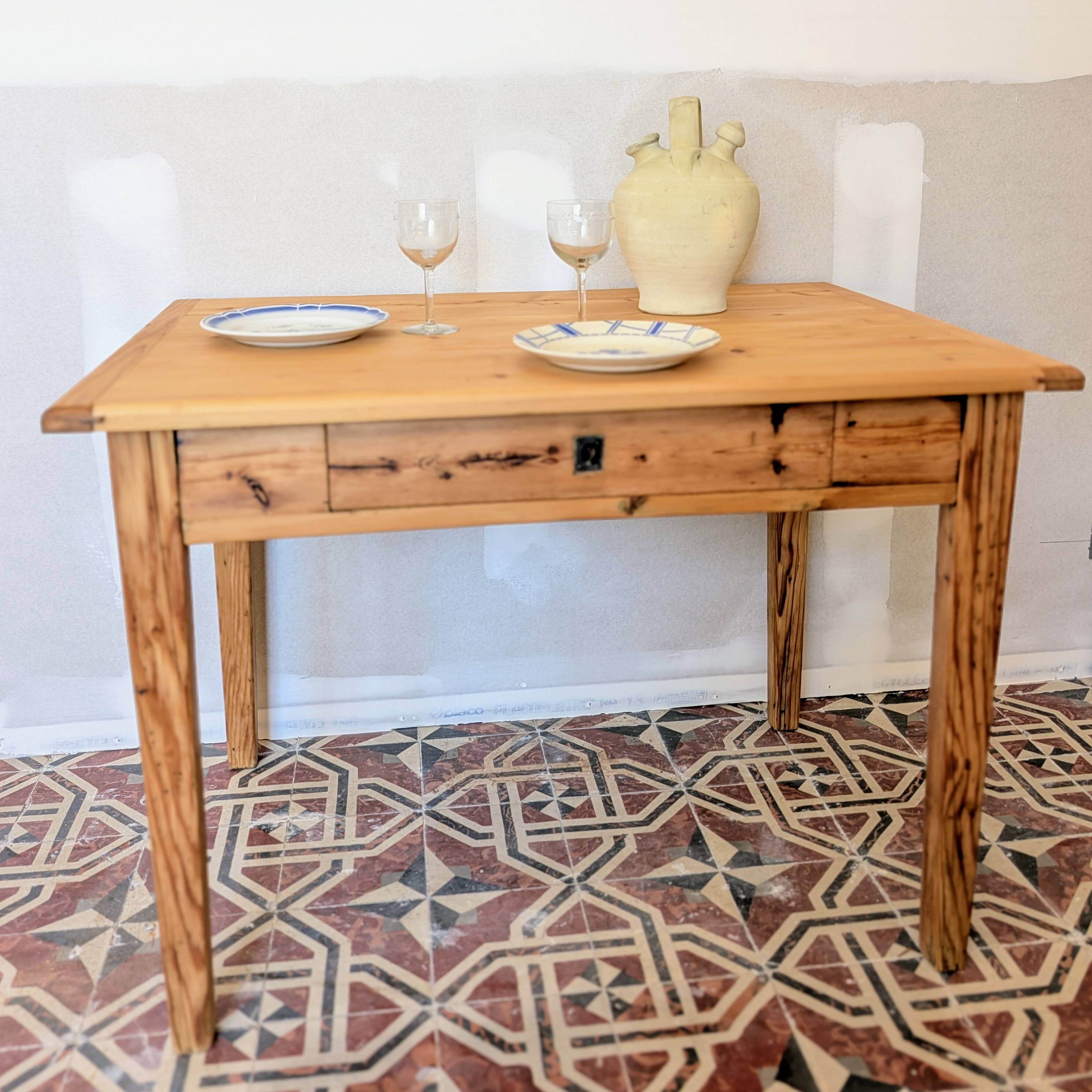 Table de ferme 104cm