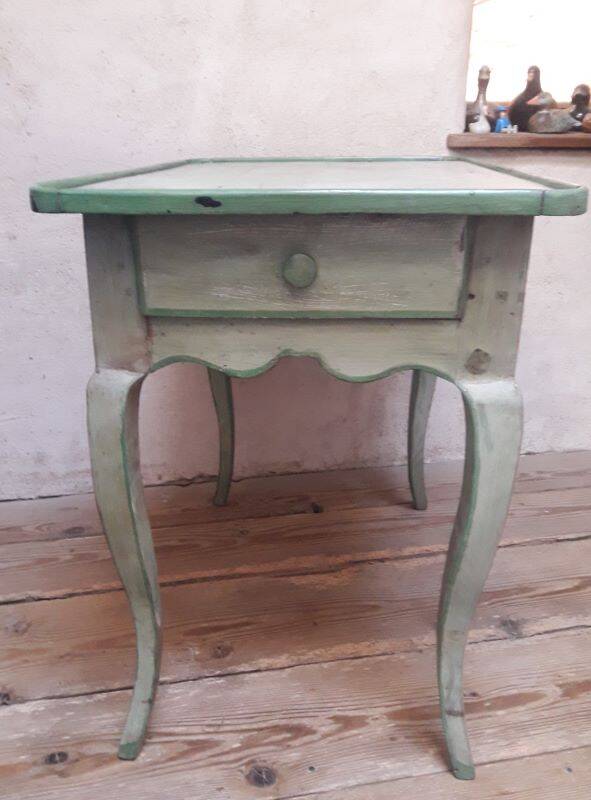 Louis XV style side table, 20th century