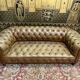 Chesterfield leather sofa