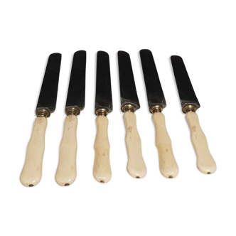 Set de 6 couteaux de table