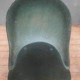 Fully upholstered chair called "toad"