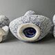Trio of tense ceramic vases, 70s