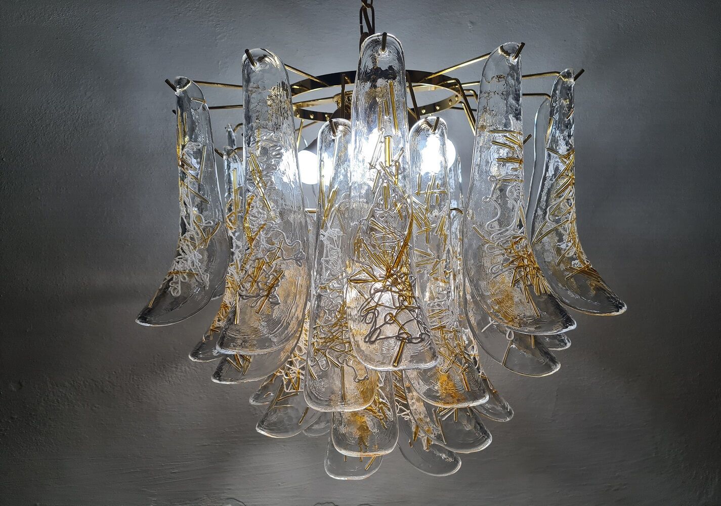 Murano petal tulipano chandelier