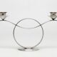 Db9 wellner two-arm candle holder art deco