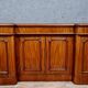 English sideboard from the Napoleon III period in blond mahogany circa 1850