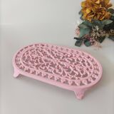 Pink cast iron underside