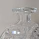 Duo de carafes à Whisky en cristal taillé vintage