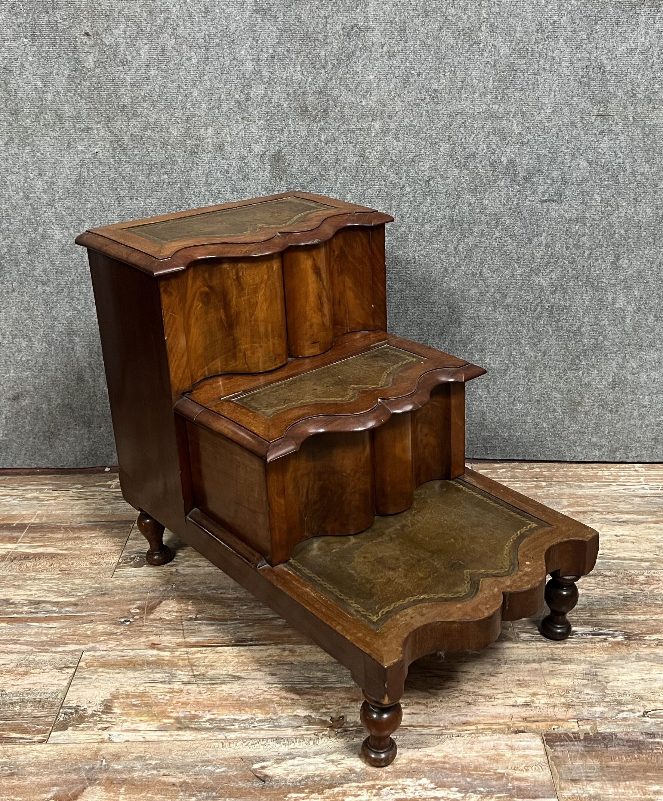 Escalier de bibliothéque avec fonction toilette dissimulée