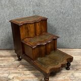 Escalier de bibliothéque avec fonction toilette dissimulée