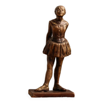 Bronze sculpture, Degas, the little dancer of 14 years