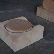 Pair of modernist lounge chairs, France 1970s