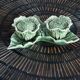 Salt and pepper shakers cabbage slushie